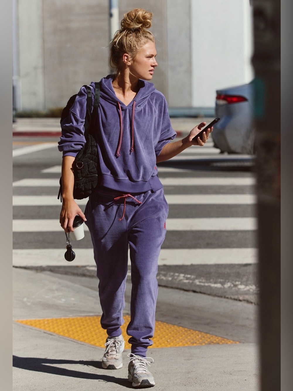 FP Movement Undefeated Velour Set~ Graphite